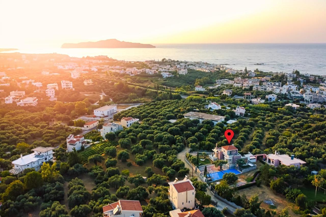 Cypress Village - Lux Villa 5' From Beach Daratsos Екстериор снимка